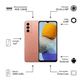 thumbnail image 3 of Samsung Galaxy M23 5G 128GB Naranja Reacondicionado, 3 of 3