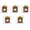5 PCS Dust Bags, variant on Robot Vacuum Side Brushes 6 Pack Compatible with Ecovacs Deebot Ozmo T8 AIVI T8 Max T8 N8 Pro N8 Pro Plus T9 Power T9 Max T9 AIVI