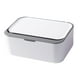 thumbnail image 1 of Caja para toallitas húmedas, contenedor naranja húmedo, caja de almacenamiento para servilletas, caja de inodoro, organizador, dispensador gris blanco, 1 of 9
