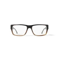American Classics Men’s Joplin Square Prescription Eyeglasses with Case, Brown