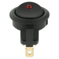 thumbnail image 5 of ELAYARD Black Rocker Switch with Illuminated Button for Car and Trailer Control, 5 of 7