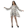 thumbnail image 3 of Moomaya Womens Long Sleeve Tunic Tops Printed Long Sleeve Dresses Girls, 3 of 6
