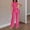 Hot Pink, variant on Women's Sparkly Jumpsuits Trendy Solid Color High Waisted Sleeveless Cocktail Elegant Round Neck Off The Shoulder Slim Romper White XXXL