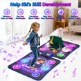 thumbnail image 4 of Alfombra de Baile ANNKIE con 12 Botones, 5 Modos, Juguete para Niños con 2 Jugadores, 4 of 8