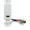 thumbnail image 2 of RAPIDRUN(R) DIGITAL HDMI(R) PASSIVE WALL PLATE - WHITE, 2 of 4