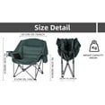 thumbnail image 3 of Heated Camping Chair, Heated Chair, Heated Camping Chairs for Adults, Oversized Camping Chair,  Padded Chair with Cooler, Cupholder & Carry Bag, Heavy Duty for Outdoor Activities, 3 of 13