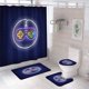 thumbnail image 1 of Cortinas de ducha para juegos, juegos de baño con cortina de ducha y alfombras, cortinas de control de juego, decoración de baño para niños, juegos de decoración de baño para niños, juegos de, 1 of 7