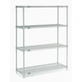 thumbnail image 4 of Nexel Industries 18486EP Epoxy 18 x 48 x 63 in. Starter Shelf Unit- Silver, 4 of 5
