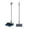 Light blue, variant on Shiogb Broom and Dustpan Set Indoor or Outdoor, Dust Pan Combo Long Handle Lightweight Set with Comb Teeth, Cleaning Tool Set