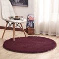 thumbnail image 2 of CSChome Kids Room Rug Luxury Round Fluffy Area Rug: Super Soft Non-Slip 100cm Solid Color Plush Carpet for Bedroom and Nursery, 2 of 7