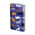 thumbnail image 1 of Crazy Cat Pattern Metal Rectangle Lapel Hat Pin Tie Tack Pinback, 1 of 3