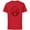 Red, variant on Marvel Spider-Man: Across the Spider-Verse Miles Symbol Dots - Short Sleeve Cotton T-Shirt for Adults - Customized-Athletic Heather