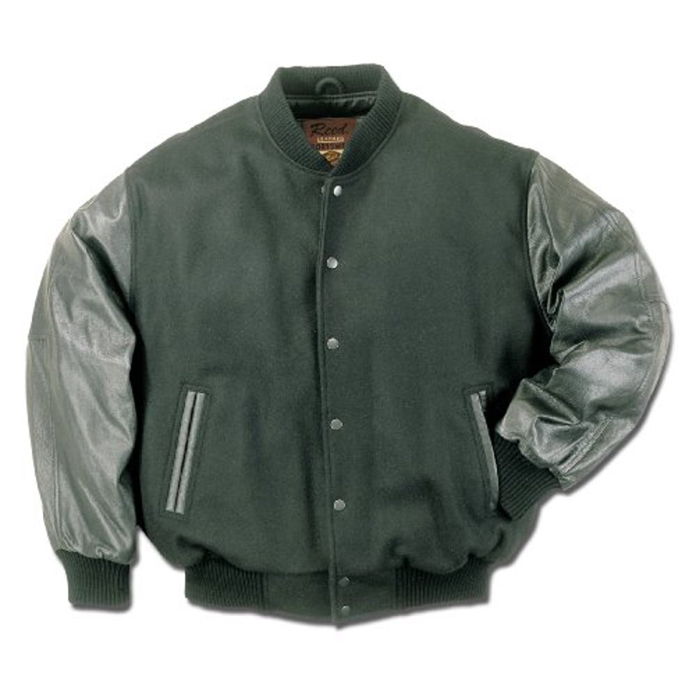 Reed WOMEN VARSITY LEATHER JACKET BY REED (IMPORTED)