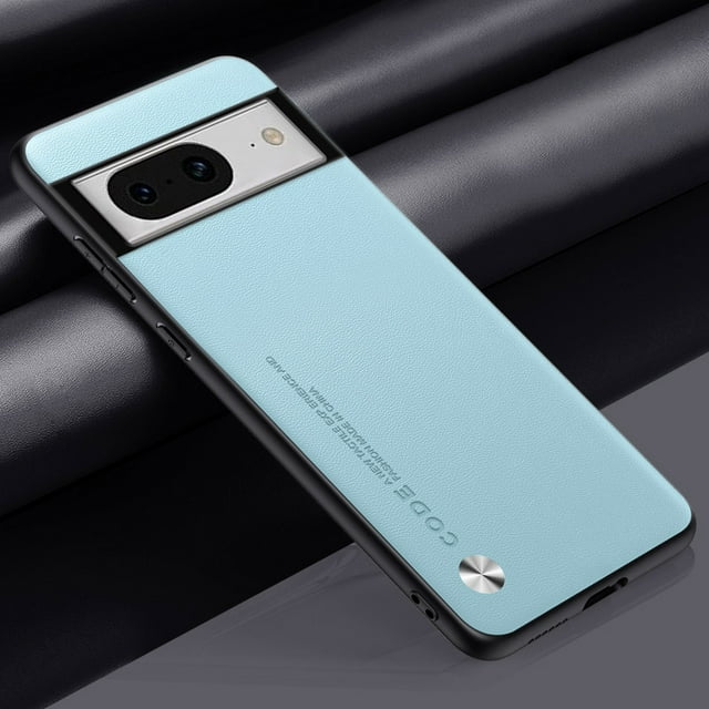 Luxury PU Leather Case For Google Pixel 8 Pro 8Pro Cover Silicone Protection Phone Case For Google Pixel 6A 7A 6 7 Pro Pixel6 8A SKY BLUE For Pixel 6