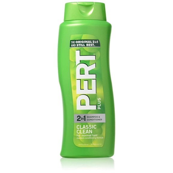 Pert Plus 2 In 1 Shampoo Conditioner, Medium Conditioning, 25.4 oz (Pack of 3)