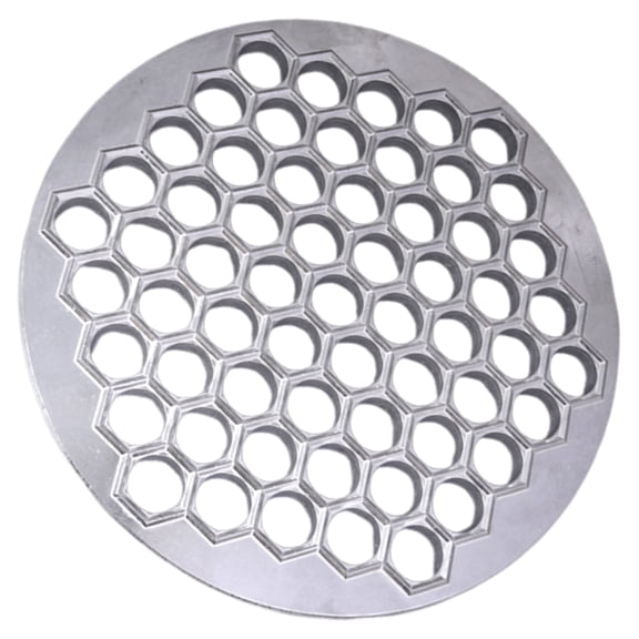Quick Releases 61 Hole Dumpling Maker Aluminum Alloy Ravioli Mould Kitchen Gadget For Uniform Shape Dumplings