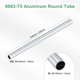 thumbnail image 3 of Tubo redondo de aluminio 6063 de 250 mm, 14 mm ID 16 mm OD, 1 paquete de tubos de aluminio sin costura para manualidades DIY [0.55x0.63x9.8IN], 3 of 7