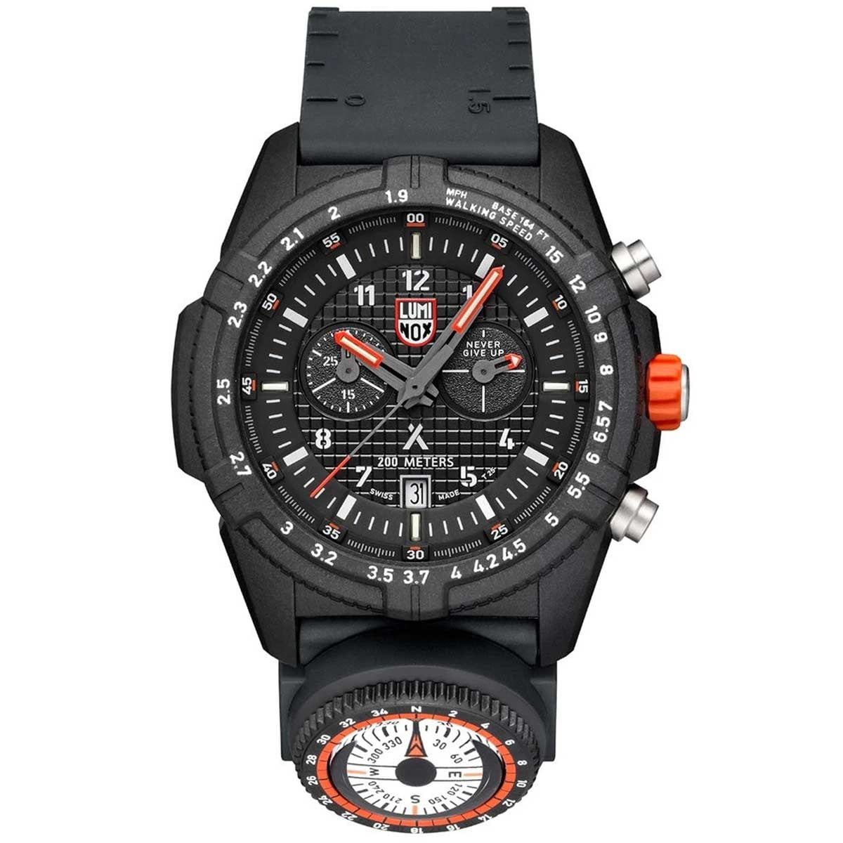 Luminox 3782.MI Men's Bear Grylls Chrono Black Dial Strap Watch