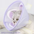 thumbnail image 6 of vnanda Tapered Cat Cone Collar Pet Collar Adjustable Soft Cat Recovery Collar Comfortable Breathable Pet Cone Collar for Post-surgery Adjustable Cat Collar, 6 of 8