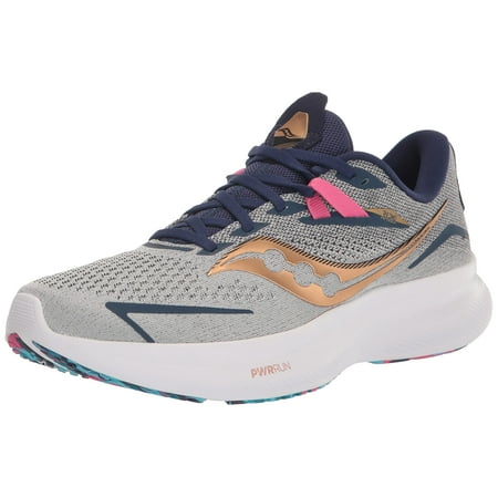 

Saucony Women s Ride 15 Running Shoe Prospect Glass 8