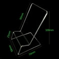 thumbnail image 2 of Support de support de Téléphone Acrylique Clair Support d'Affichage Mini Portable Stand Support d'Affichage de Téléphone pour Écran de Téléphone Portable, 2 of 7