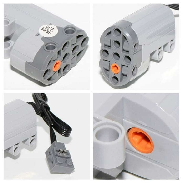 GBB Power Functions L Motor 88004 Servo Motor Compatible for Lego 88004 Steering Motor Function Power Function Accessories Grey 0513 Walmart