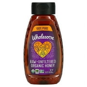 Wholesome, Raw Unfiltered Organic Honey, 16 oz