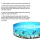 thumbnail image 4 of Piscina Redonda Inflable De Pvc Para Jardín Patio Trasero Fiesta De Agua De Verano Al Aire Libre Vogacara HA040683-01, 4 of 6