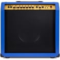 thumbnail image 1 of LyxPro Electric Guitar Amplifier 60 Watt Guitar Amp w/Built-In Speaker - Blue, 1 of 5