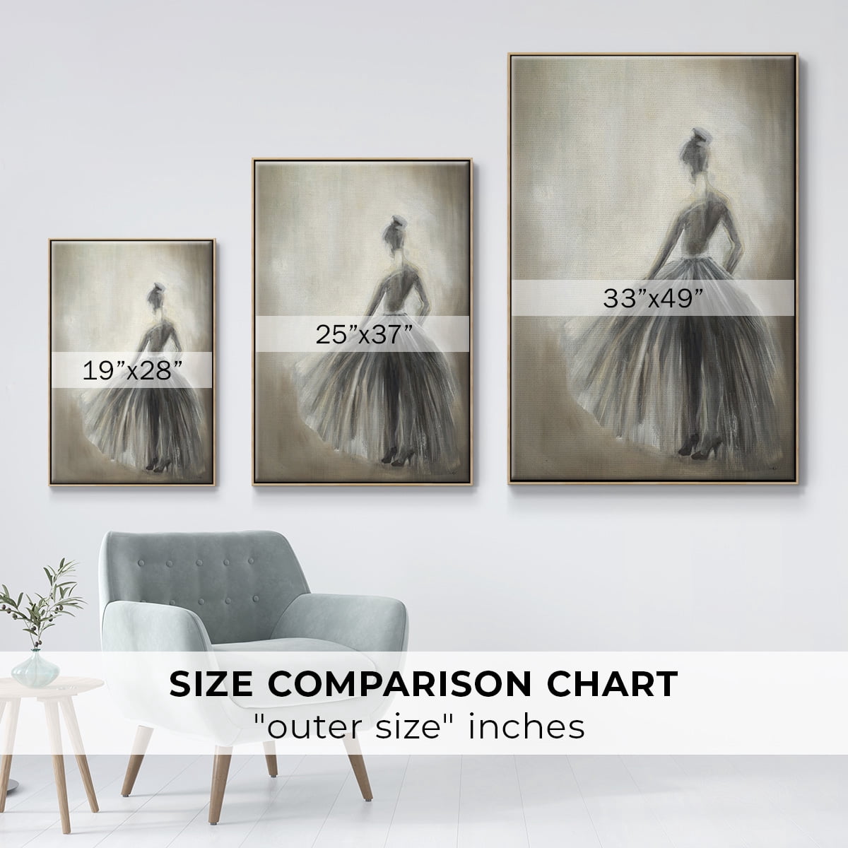 Over in the Light Framed Premium Gallery Wrapped Canvas - Ready to Hang
