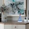 thumbnail image 4 of 4pcs Mini Sailboat Ornament Sailboat Model Home Decor Adornment (Random Style), 4 of 5