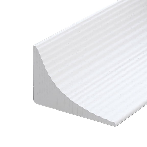 Flexible Silicone Water Barrier Strip Bendable Bathroom Shower Threshold Dam White 50cm-150cm