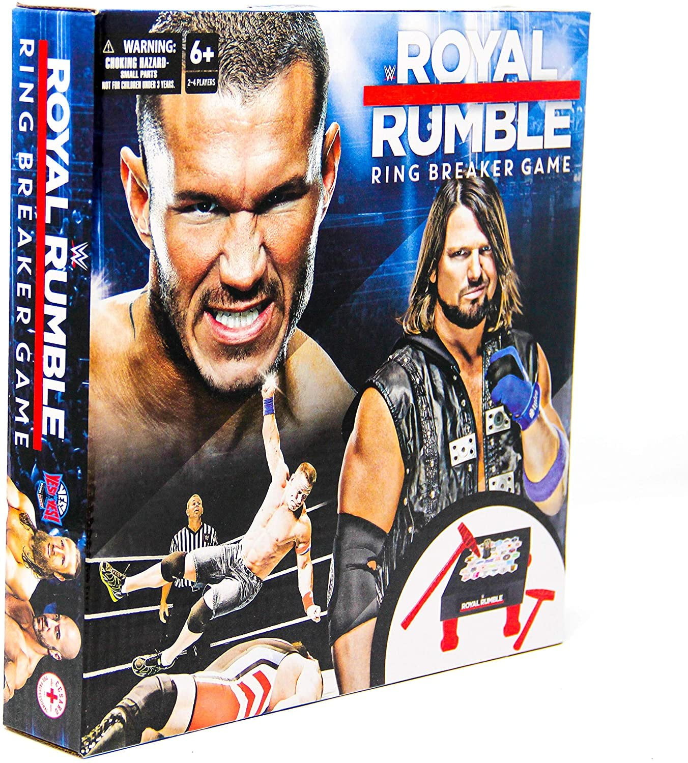 WWE Royal Rumble Ring Breaker Game Ages 6 2-4 Players