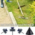 thumbnail image 4 of WLAGOOD Lawn Mower Blade Sharpener Universal Multi-Sharp Rotary Lawnmower Sharpen for Power Drill Hand Drill and Lawn Mower Blade Balancer, 4 of 5