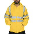 thumbnail image 2 of Chaquetas de hombre Ropa de trabajo sanitaria de rayas reflectantes Z, 2 of 3