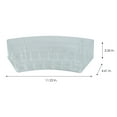thumbnail image 5 of Simplify 19 Section Cosmetic and Jewelry Holder,11.20" x 4.60" x 3.40" Clear, 5 of 8