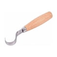 thumbnail image 5 of Desiderio Cincel de Precisión DIY Gancho Cuchillo Herramienta de Tallado Cuchara de Carpintería Ergonómica Doblada Durable Principiante Tallado Cuchillo de Talla de Acero Inoxidable, 5 of 5
