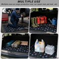 thumbnail image 3 of KUIFORTI Paw Print Trunk Liners for Cars 29" x 39" Durable Washable Anti-Slip Cargo Mat Rear Trunk Line Dustproof Practical Vehicle Interior Decoration Accessories, 3 of 7