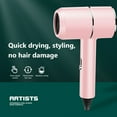 thumbnail image 4 of YSGFHGJW Hair Dryer for Women A Powerful 800 Watt Fast Drying And Low-noise Hair Dryer With A 3-speed Range With 1 Supply And Collection Nozzle, 4 of 9