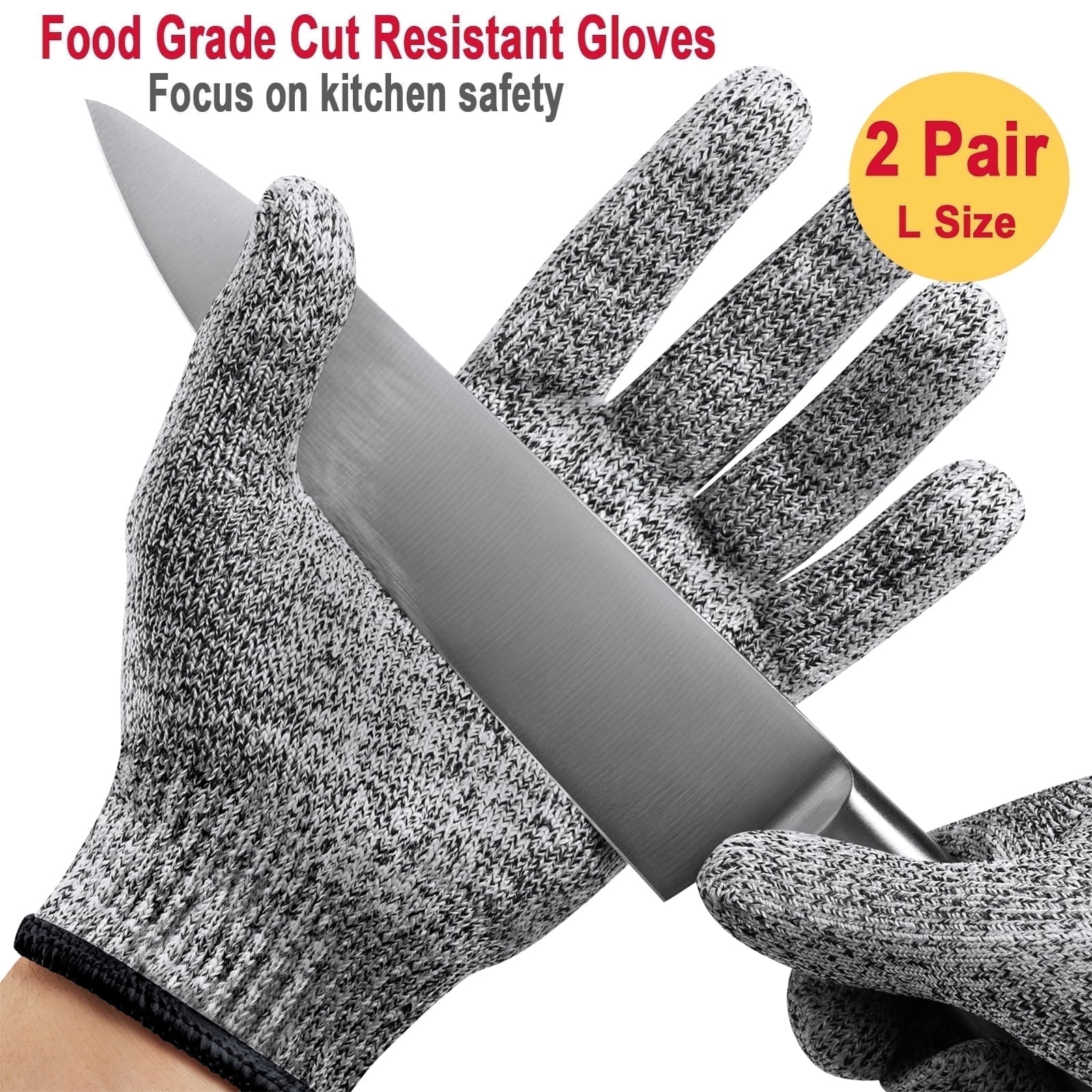 Gants De Travail R-Flex Impact - Protection Coupures Et Chocs - Taille XXL