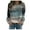 Blue winter tops, variant on clear 50% off Holiday wycnly Womens Sweatshirt Winter Crewneck Sweatshirt Womens Plus Size Loose Long Raglan Sleeve Pullover Tops Fashion Tie Dye Print Ladies Girls Tunic Blouses Big Saving