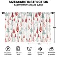 thumbnail image 2 of Blackout Kids Curtains,Multicolor Christmas Tree Pattern Childrens Insulated Curtains Set Of 2,Bedroom Essentials,Toddler Room Decor 42"x54", 2 of 5