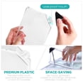 thumbnail image 6 of 2 Count Handbags Creative Flat Kettle Leak-proof Reusable Water Bottle Clear Portable Travel, 6 of 6