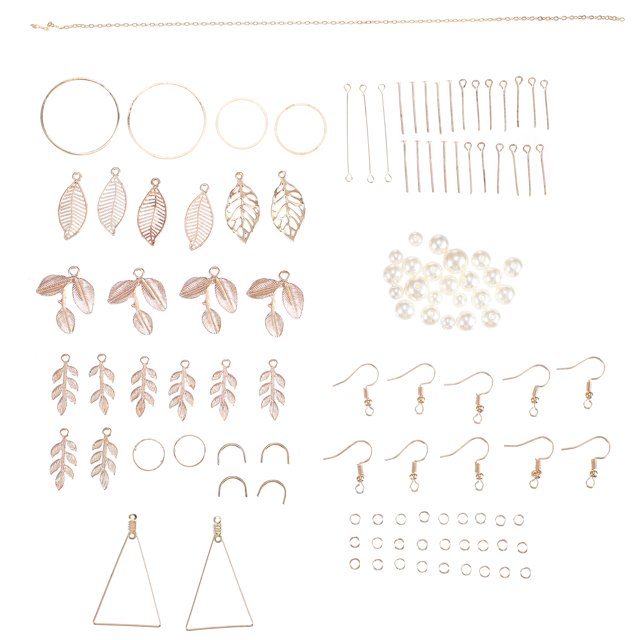10 Pairs DIY Earrings Jewelry Making Starter Kit with Pendant and