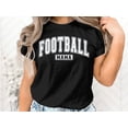 thumbnail image 2 of Football Mama Mom Mother Sports Gift for Mother's Day Women T-Shirt Funny Cool Football Mama Birthday Holiday Presents Mommy Girls Tshirt, 2 of 10