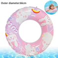 thumbnail image 2 of Inflatable swimming ring tube, floating swimming ring beautiful star pattern swimming ring - inflatable tube - pan - 80#., 2 of 4