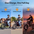 thumbnail image 3 of Qlife Spark D1 16x4.0" Electric Bike for Adults,500W up to 20MPH Fat Tires EBike,48V 13Ah Removable Battery E Bicycle,Full Suspension,Blue, 3 of 9