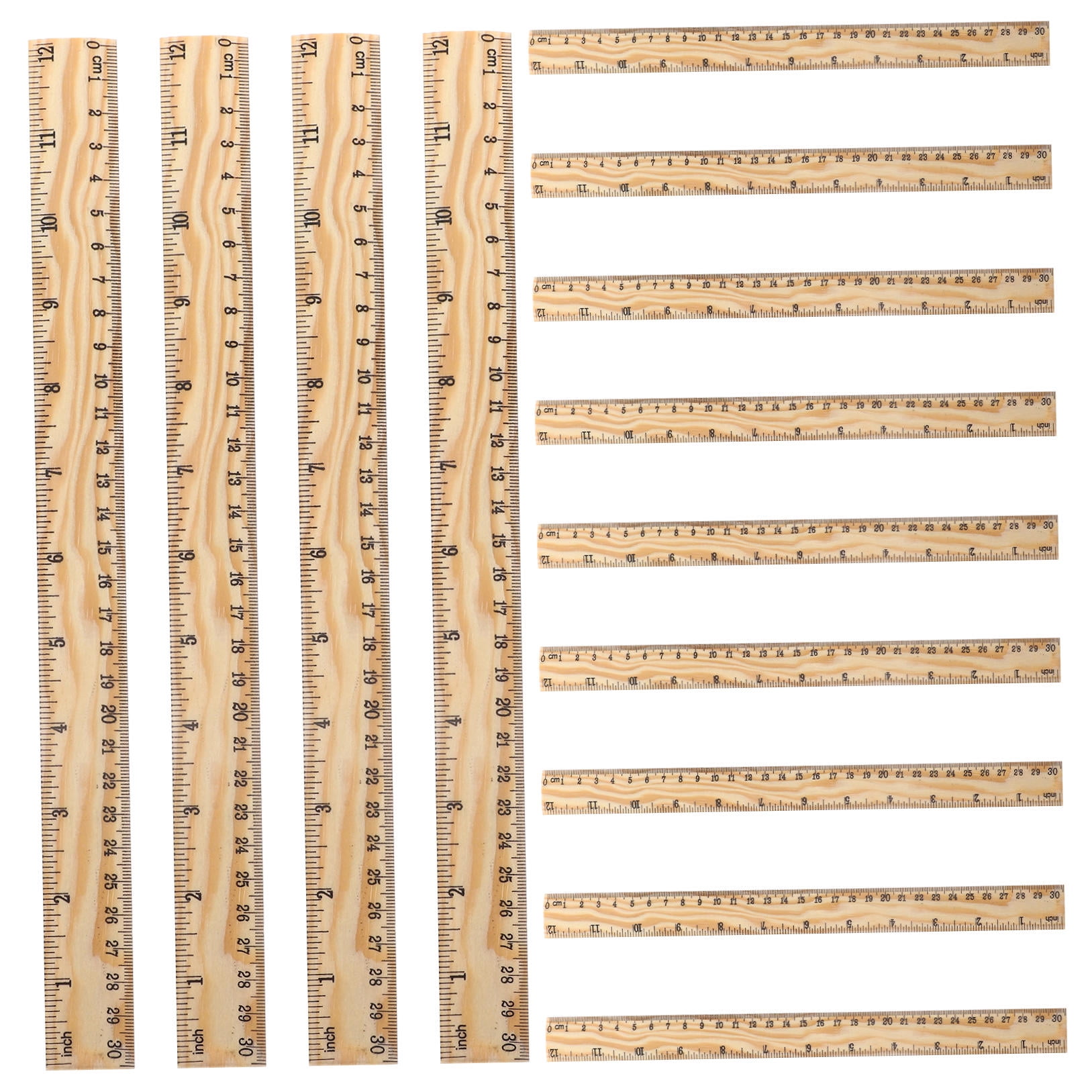 WHAMVOX  26 Pcs Quilting Tailoring Ruler Measuring Tool Student Office