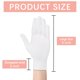 thumbnail image 2 of Guantes lipetol 36 piezas blancos de algodón hidratantes talla XL, 2 of 7