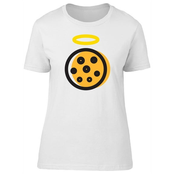 Chocolate Chip Cookie With Halo T-Shirt Women -Image by Shutterstock, Female XX-Large